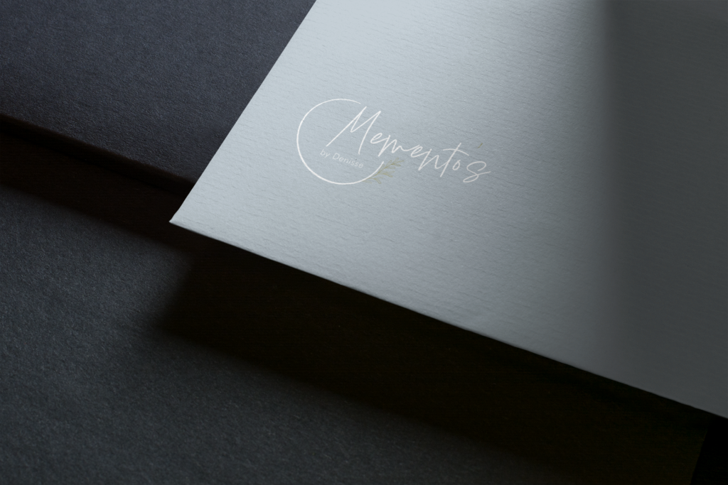 Logo design mock up.