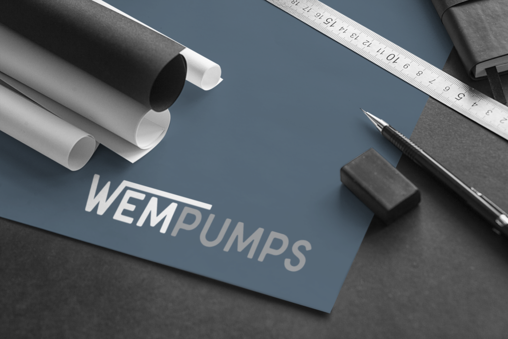 Logo design mock up.