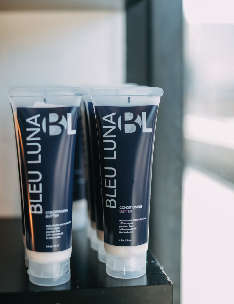 Bleu luna luxury beauty packaging design